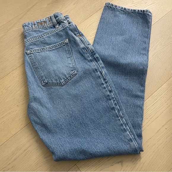 Zara Z1975 High Rise Straight Jeans - Picture 4 of 10